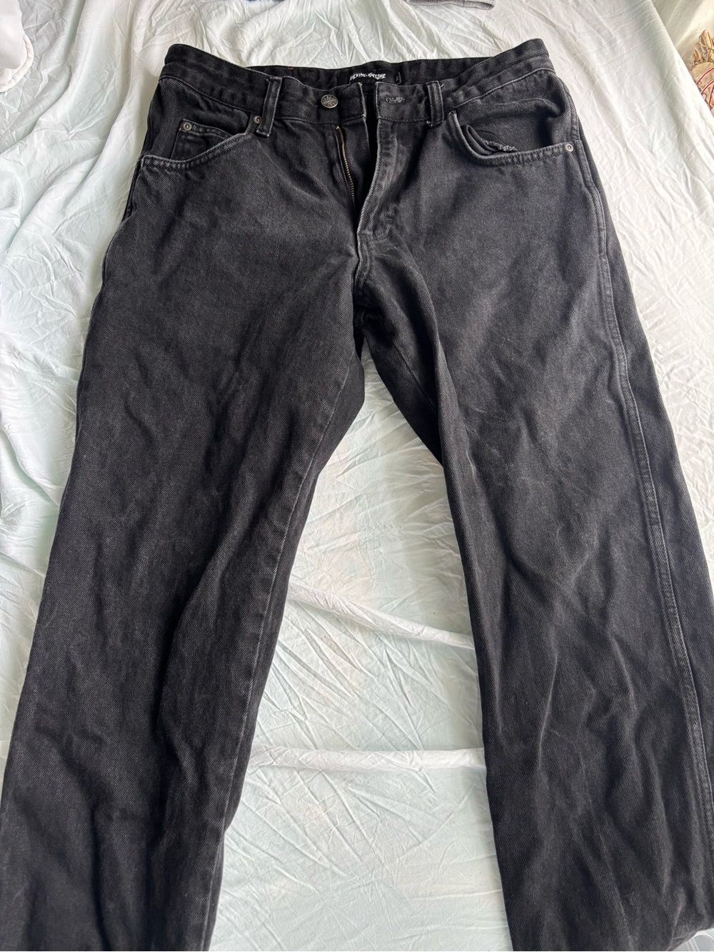 Fucking Awesome Elijah Berle Men's Black Straight Jeans